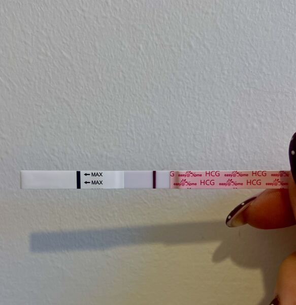 A line or just my eyes?