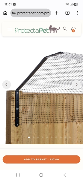 Calling builders! Cheaper alternatives to cat-proof fence brackets for brick garden walls?