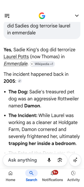 Emmerdale [ITV1 pace] ** NO SPOILERS ** A Gloom with a View
