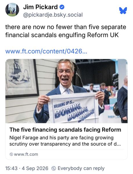 AIBU to share this Reform exposé from C4?