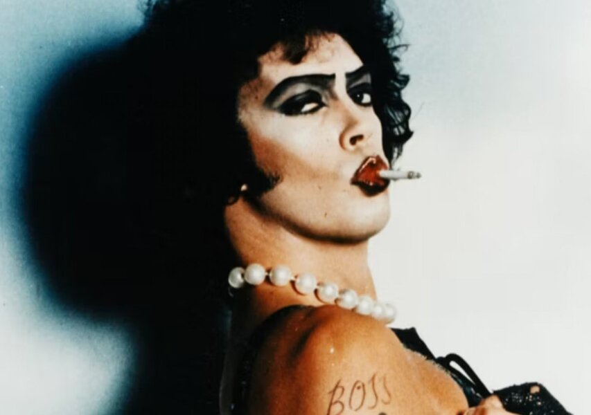 To think Tim Curry in Rock Horror was something else?