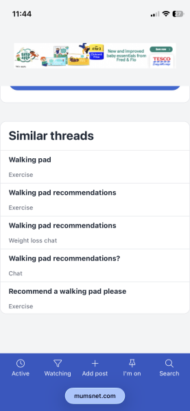 Walking pad suggestions