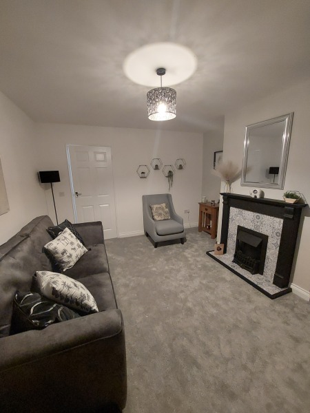 Awkward lounge and sofa placement, help!