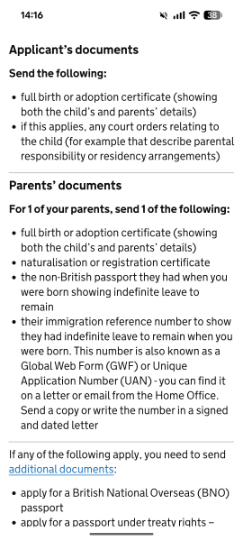 Confused about what documents to send for my baby's passport application