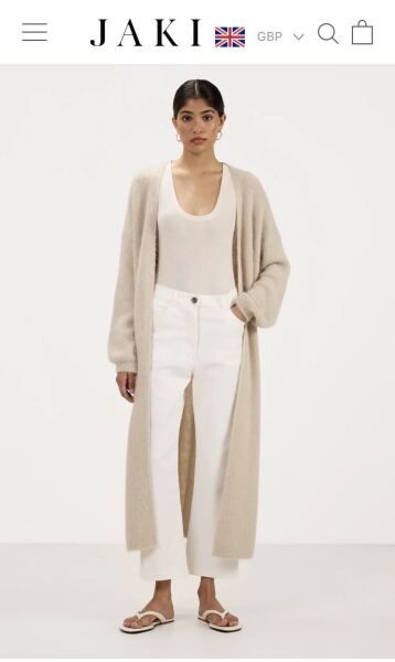 Long cardigans