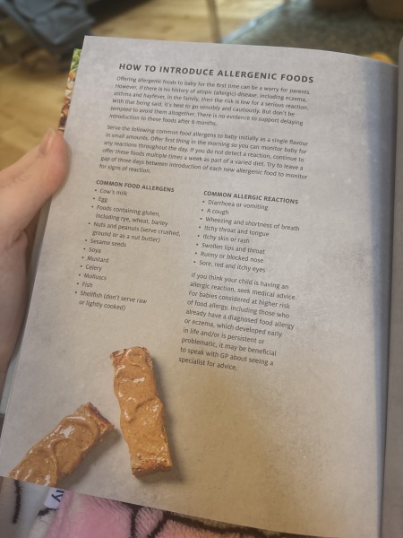 Weaning a baby with severe atopic eczema and introducing allergens