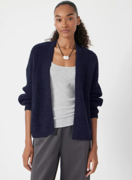 Black cardigan/throw over for the office