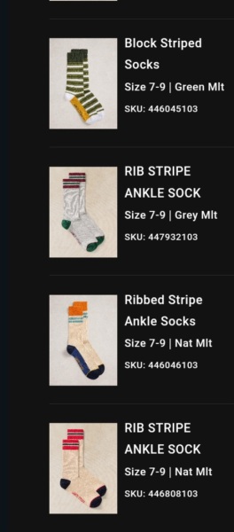 Affordable socks recommendations