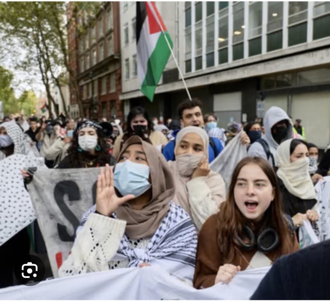 Man arrested for self identifying as a converted muslim woman.