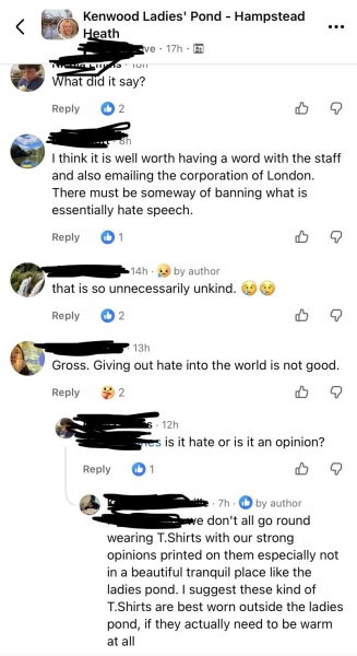 Kenwood Ladies Pond Authoritarians