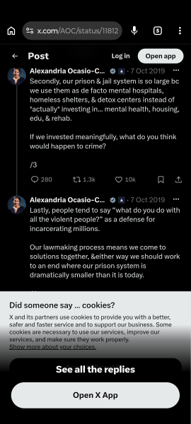 Alexandria Ocasio-Cortez declares 'Woke was crazy'