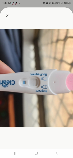 Faint positive or evap line? ( clear blue) 