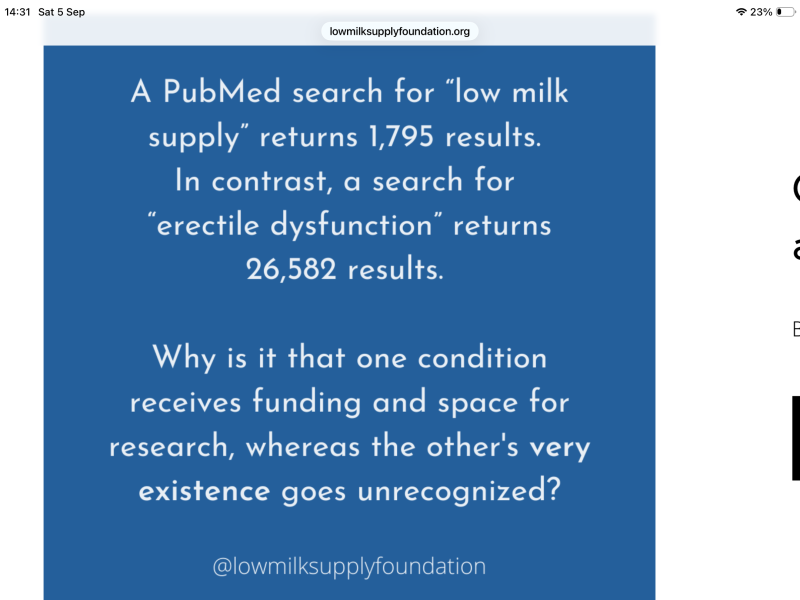 Lactation support conference in Ireland - the quiet part out loud