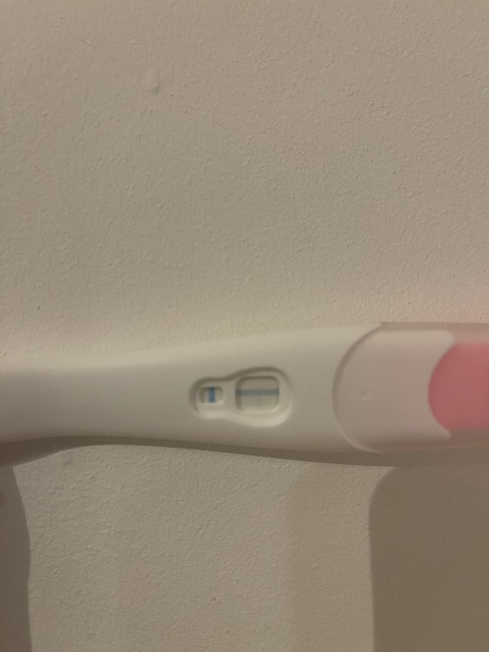 Can anyone else see a second line on this test?