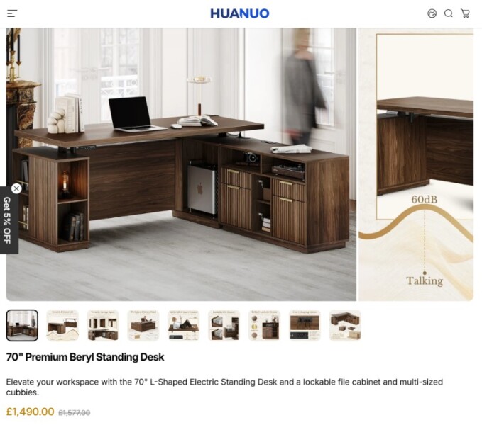 How do you combine a walking pad with a chair in a standing desk setup?
