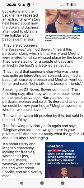 Ham pr disasters 38! Ailing king? Or heartless son?
