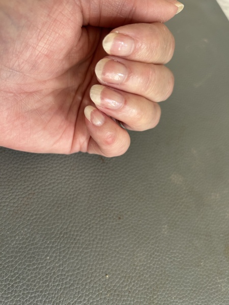 Never had a manicure...is this unusual?