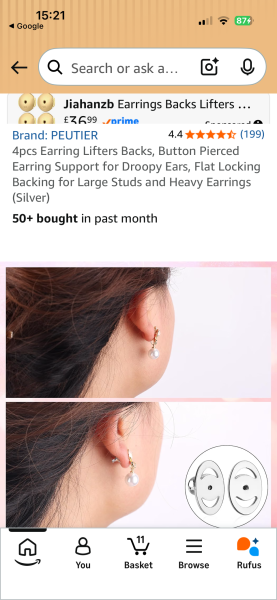 Help finding earrings…