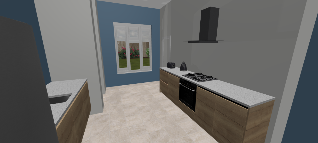 Kitchen design help - Range or more counter