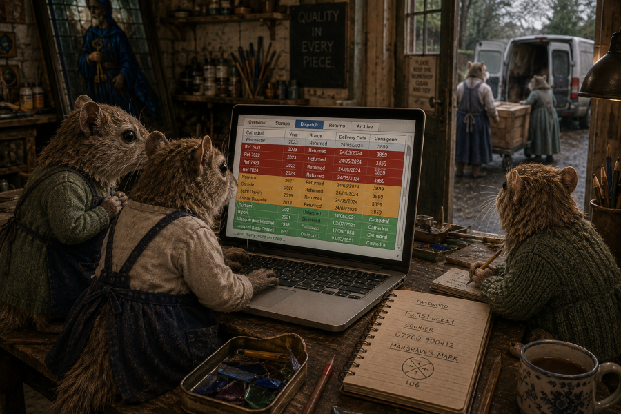 The Bluestocking Pub, where we continue to read about gerbils nobly and bravely working undercover in the Fen.