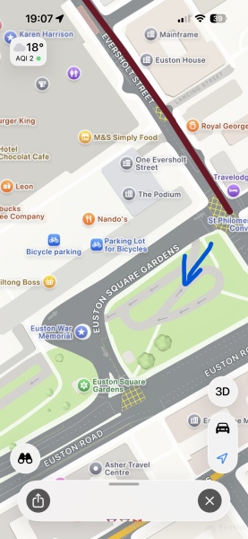 Anyone know Euston station layout?