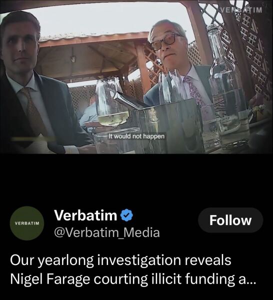 AIBU to share this Reform exposé from C4?
