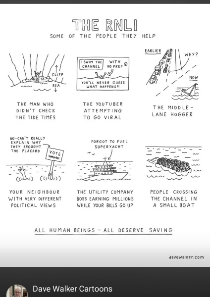 Small boat arrivals at Gosport tonight - huge police motorcade