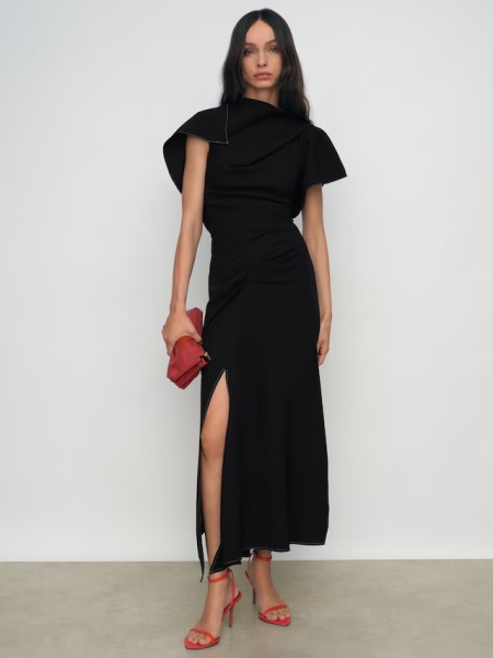 Help me find a stunning dress for fancy work dinner...