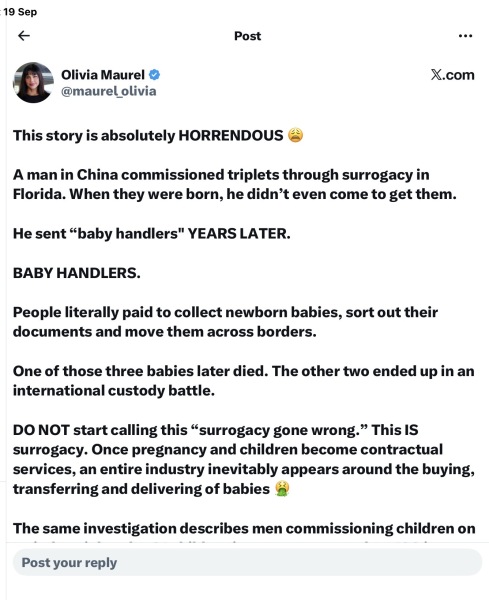 Janice Turner on Surrogacy