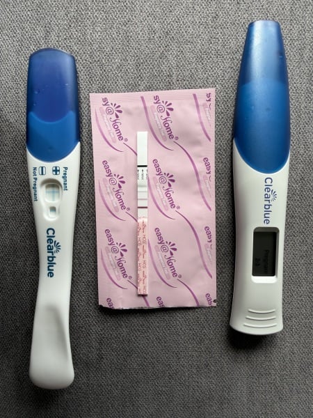 Positive test at 4 weeks 5 days after PCOS and miscarriage
