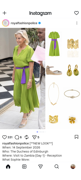 Royal Style: summer's end, but not for style ❤️