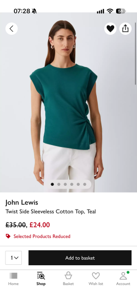 Alternative to t-shirt