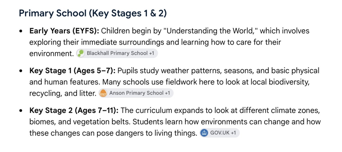 To think this is not an activity in primary school