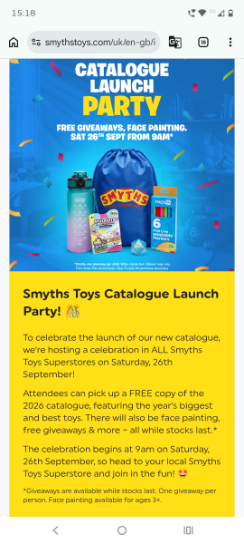 Smyths Christmas book
