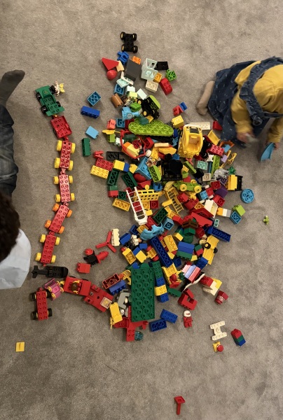 To think this is a perfectly reasonable amount of legos?