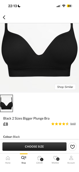 Bra enhancers? Chicken Fillets?
