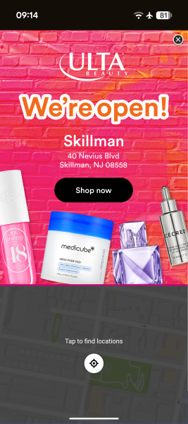 Full-screen advert repeatedly making the site unusable at the moment