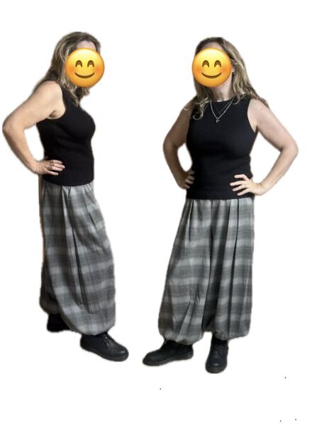 Do these trousers look ridiculous on me?