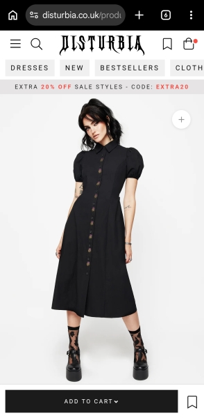 Dressing with a bit of an 'edgy' look.