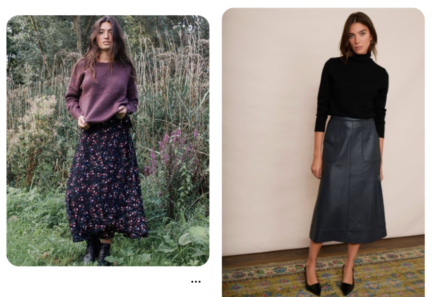 Skirts see to be having a moment this winter! How are you styling them?