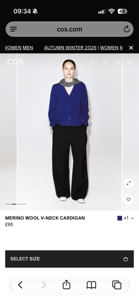 Cobalt Blue Cashmere