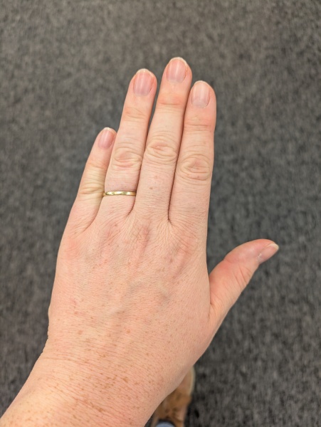 Never had a manicure...is this unusual?