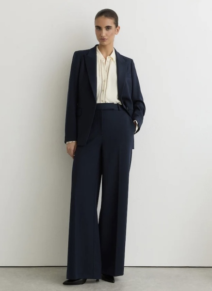 Where can I find a tall trouser suit in colour?