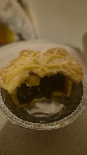 I’ve just had my first mince pie of the season