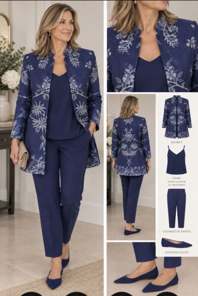 What to wear with this jacket for a daytime celebration? A challenge for you all!