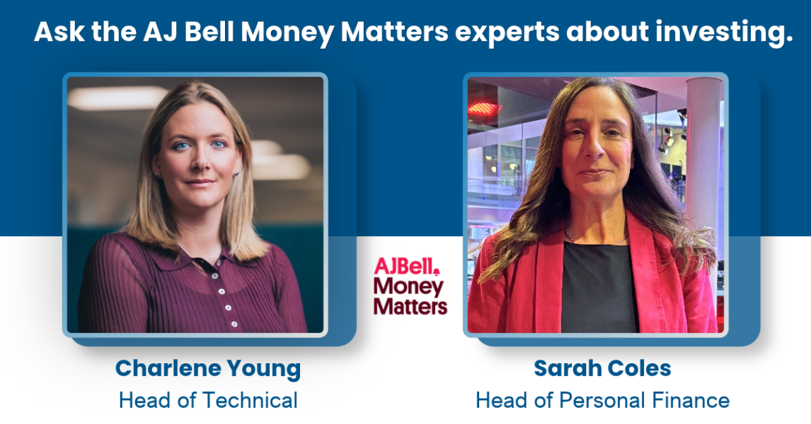 Have questions about investing? Ask the AJ Bell Money Matters experts. Chance to win a £200 voucher