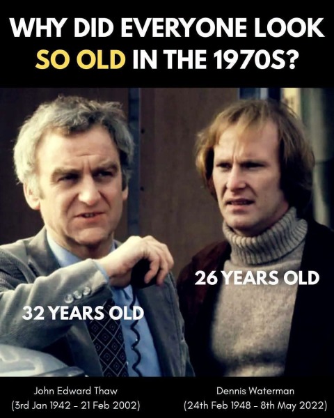 Actors that have never looked young, even when young