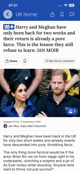 Ham pr disasters 37! Will the blame remain in abeyance too?