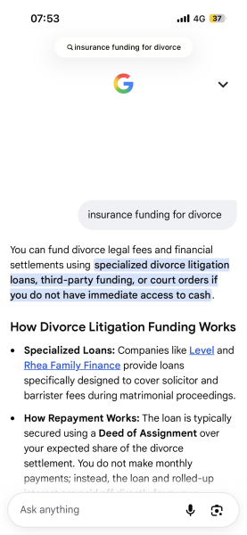 Considering legal advice on ex-husband’s pension
