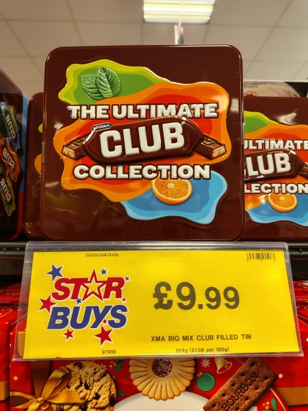 Selection Boxes and Christmas Treats!